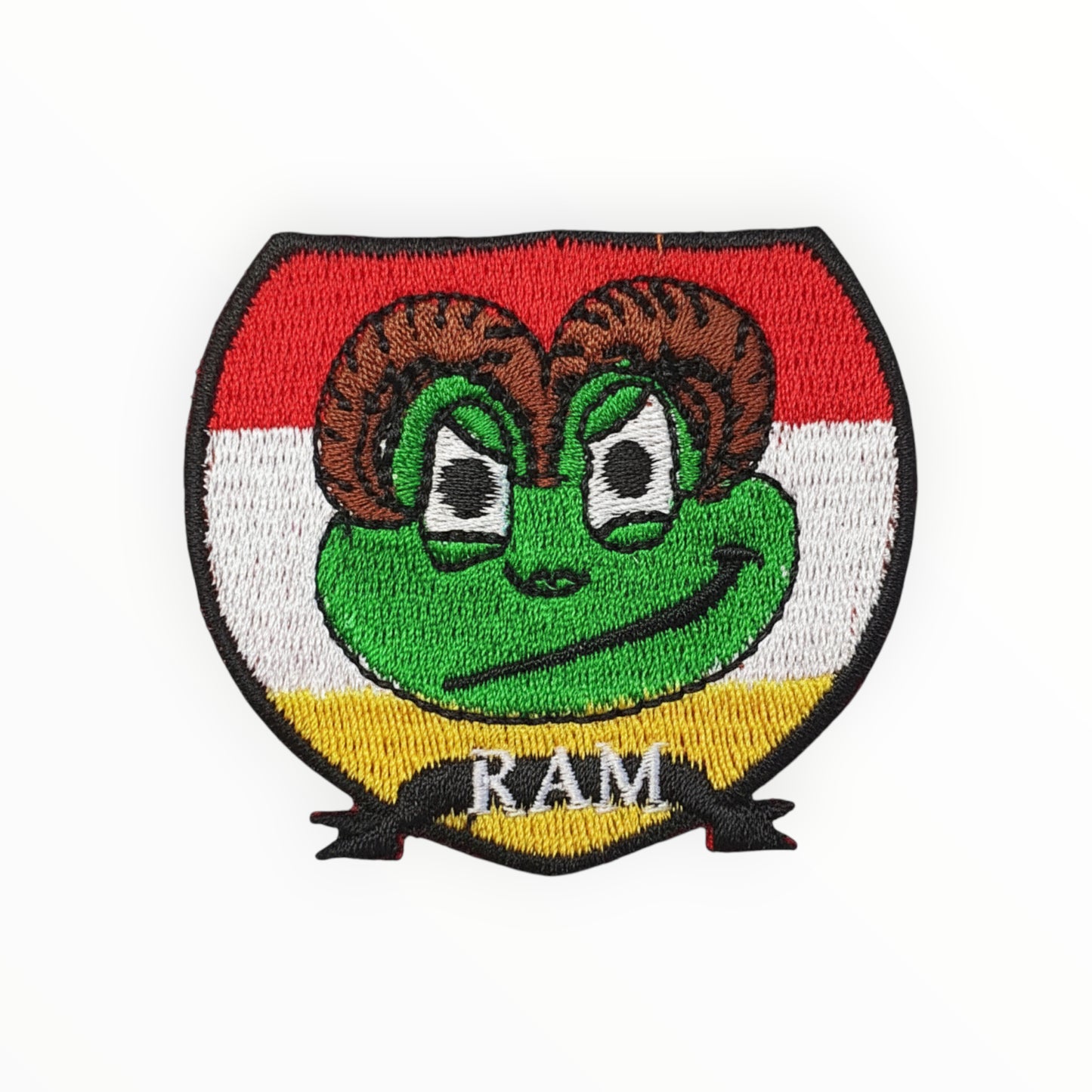 Sterrenbeeld patch Ram (Aries) met vurige en krachtige uitstraling.