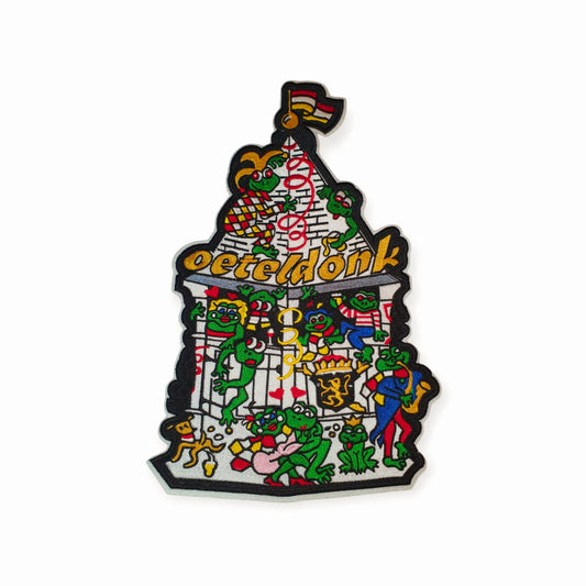 Oeteldonk rug embleem Puthuis  groot