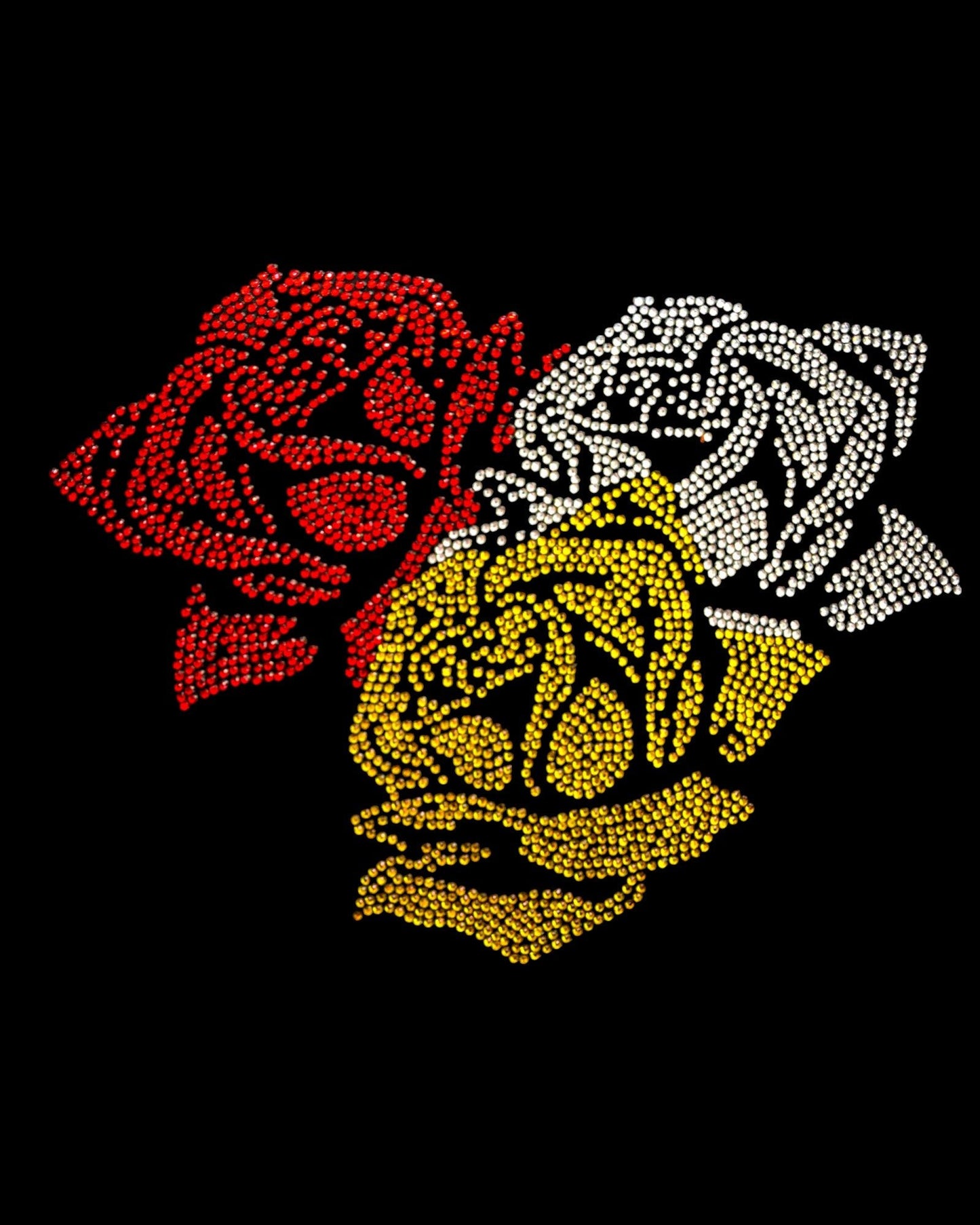 Oeteldonk Oeteldonk strass embleem rozen dicht klein ss6 rwg - Oetel.club