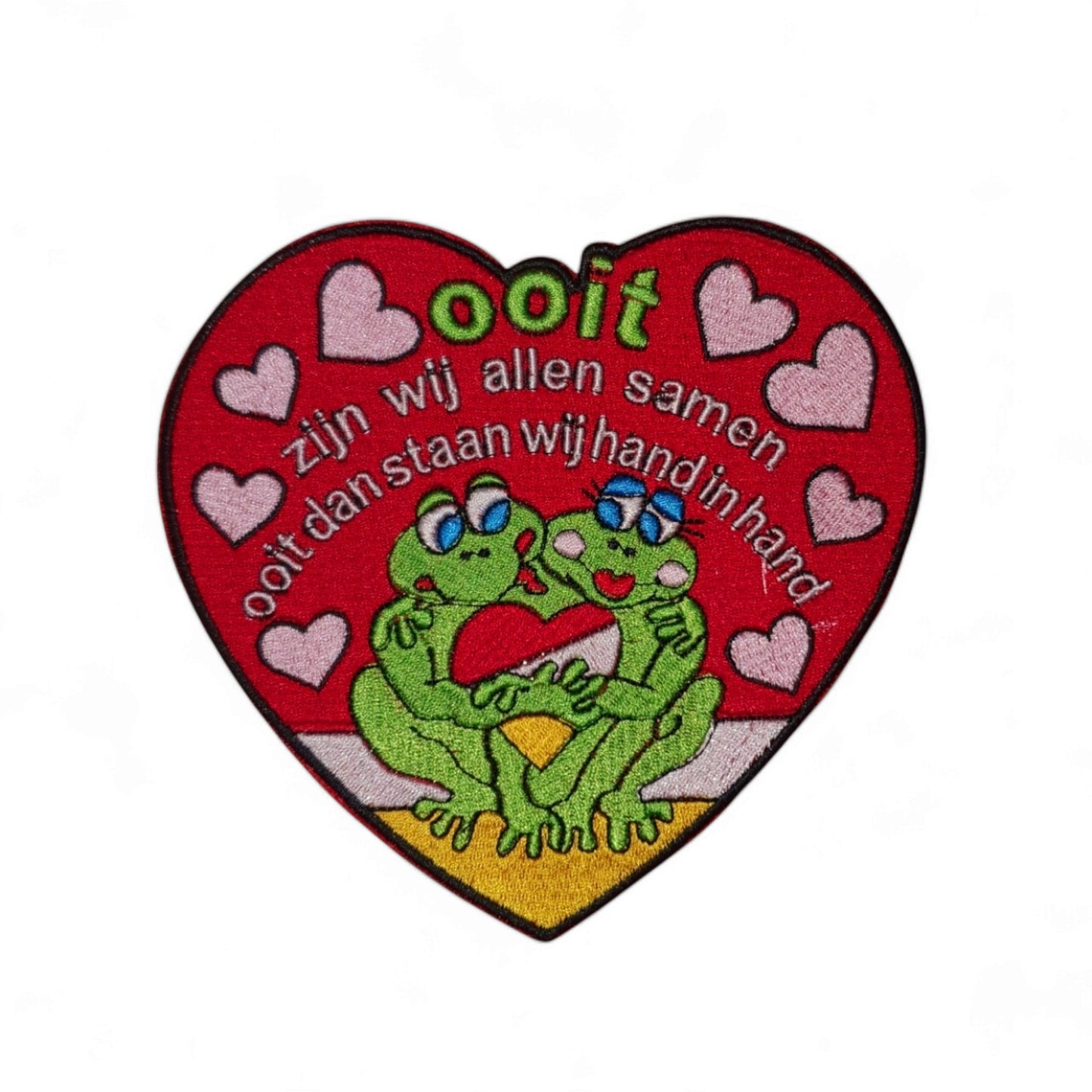 Oeteldonk Rug embleem Oeteldonk Ooit zijn wij allen samen in hart rwg - Oetel.club