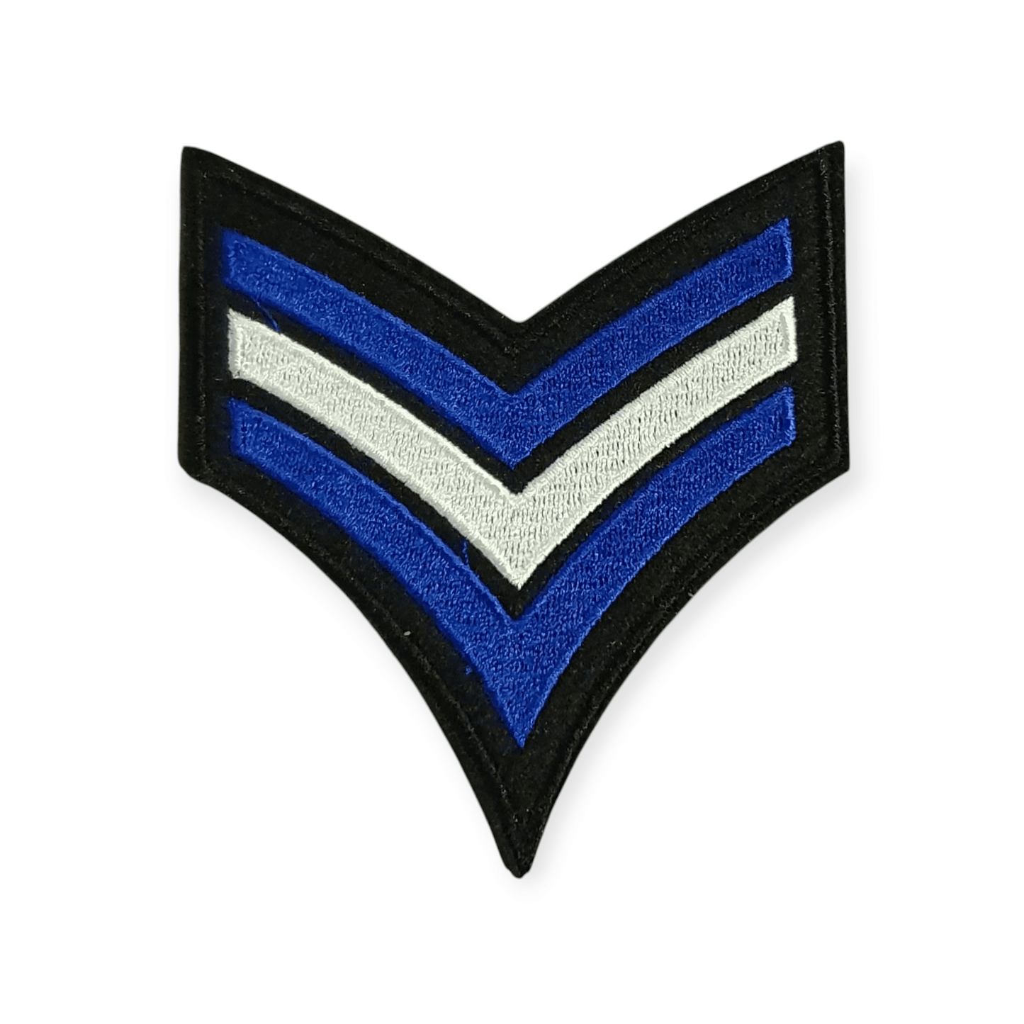 Oeteldonk sergeants streep Blauw - Wit rwg - Oetel.club