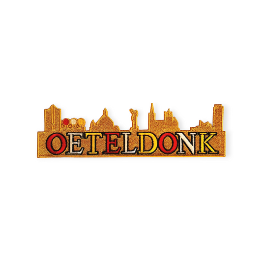 Rug embleem Oeteldonk skyline klein