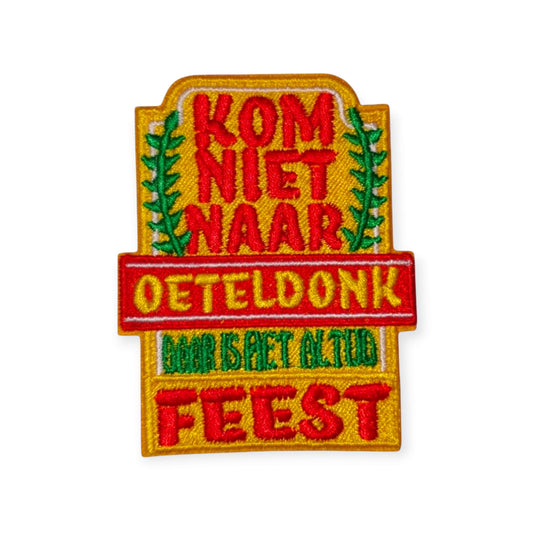 Kom niet naar Oeteldonk want daar is het altijd feest