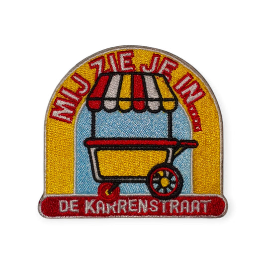 Oeteldonk embleem Mij zie je in de Karrenstraat