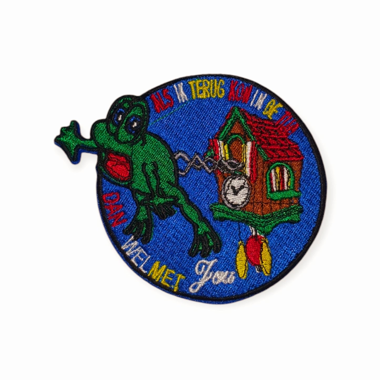 Oeteldonk Als ik terug kon de tijd embleem rwg - Oetel.club