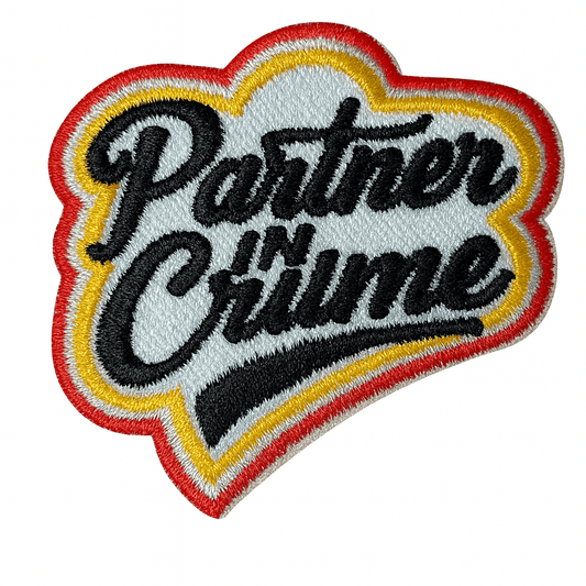 Oeteldonk Borduurembleem Partner In Crime Handgemaakt Rosmalen rwg - Oetel.club