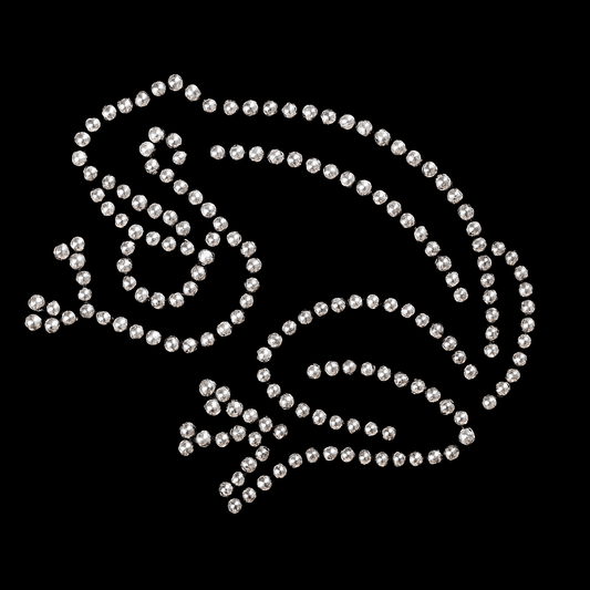 Oeteldonk Crystal Kikker – Rhinestone Design | Oeteldonk Bling Collectie rwg - Oetel.club