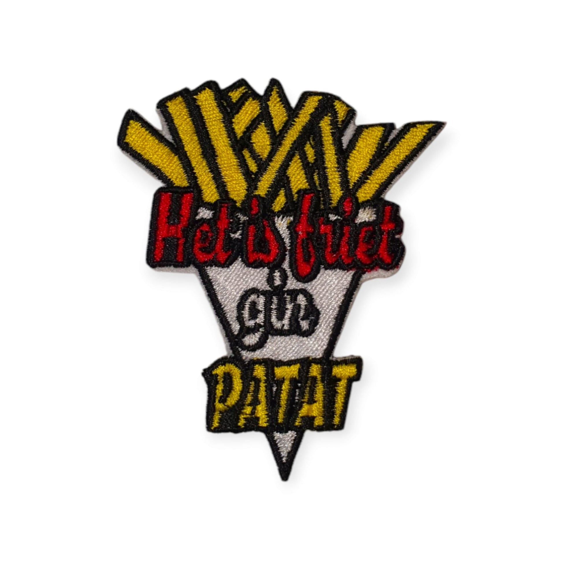 Oeteldonk Het is friet gin PATAT embleem rwg - Oetel.club