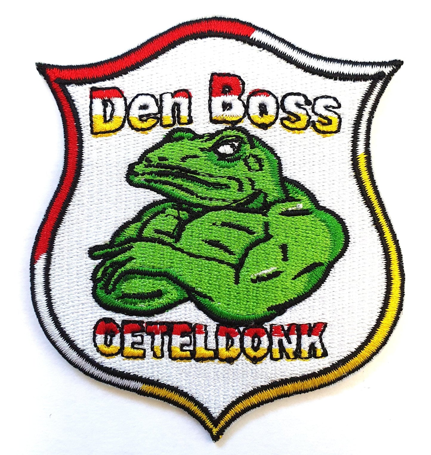 Oeteldonk Oeteldonk borduur embleem Den Boss rwg - Oetel.club