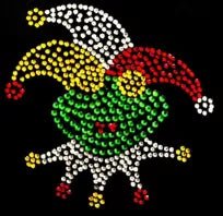 Oeteldonk Oeteldonk strass applicatie Nar M 10cm rwg - Oetel.club