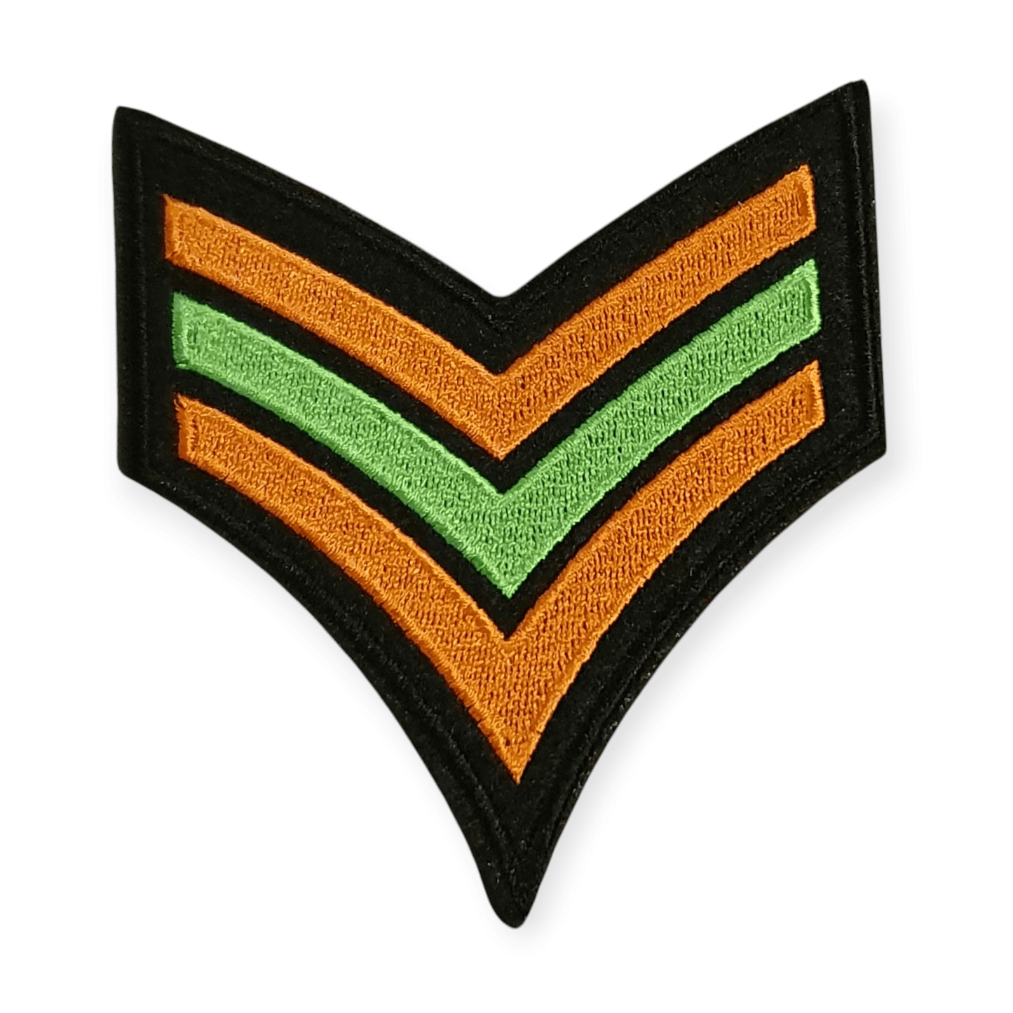 Oeteldonk sergeants streep Kruikenstad oranje groen rwg - Oetel.club