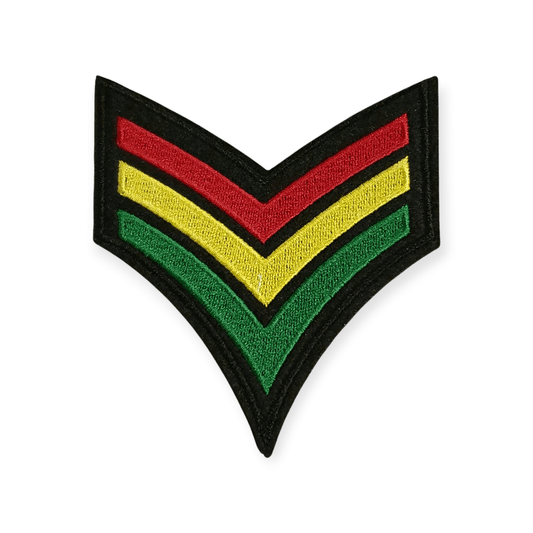 Oeteldonk sergeants streep Rood - geel - Groen rwg - Oetel.club